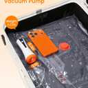 Vacuum Seal Bags for Clothing Travel with Rechargeable Cordless Pump, 15 Pack Compression Space Saver Bags for Packing, Luggage and Seasonal Storage
