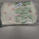 Uekeboag 3Pcs Quilted Cotton Makeup Bag,Coquette Quilted Toiletry Bag for Women and Girls,Floral Coquette Pouch,Cute Kawaii Travel Cosmetic Bags(3Pcs Little Pink Bow)