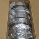 DATANYA 12Pack Tart Rings Perforated Tart Ring, Stainless Steel Cake Rings 4 Inch Round Mousse Ring Molds for Baking Cooking Dessert, Small Fruit Tartet Crust