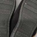 VeraCosy Men's Moccasin Slippers Comfy Soft Durable Slip-on Indoor Memory Foam House Shoes (9-10, Matt Black)