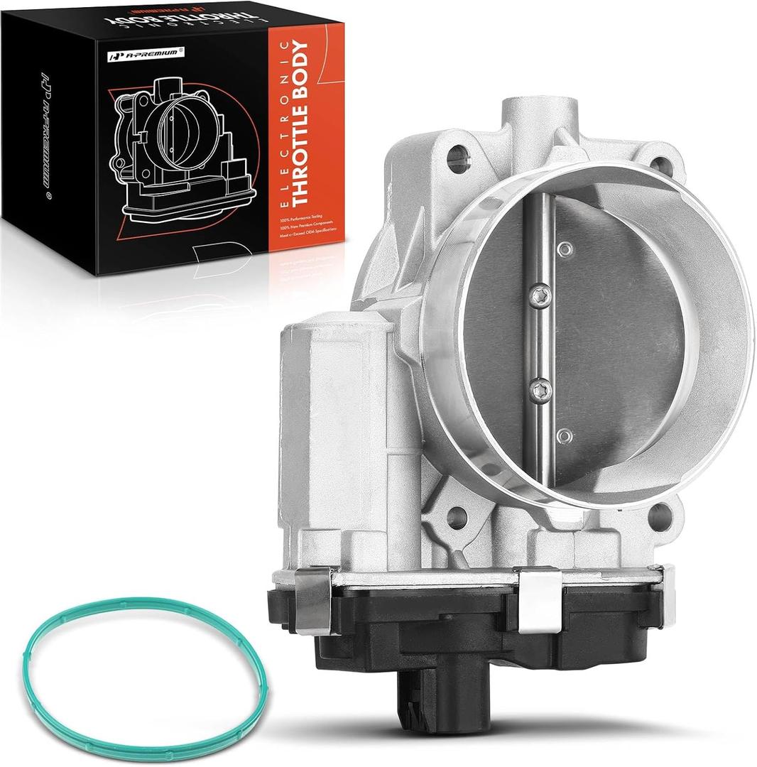 A-Premium Electronic Throttle Body Compatible with 2006-2008 Chevy, GMC, Cadillac, Buick & More - Silverado, Suburban, Express, Avalanche, Tahoe, Sierra, Yukon - 4.8/5.3/6.0/6.2L - #12679524, 12580760