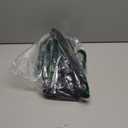 MAY TREE Clear Bag for Stadium Events 12612 Clear Tote Lunch Bag with Reinforced Straps for Work, Sporting Events and Gym (Black)