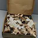 6 FT Realistic Fall Garland with Lights Timer Function Fall Leaves Maple Garland with Berries Pine Cones Autumn Automatic Fall Decorations for Home Mantle Fireplace Porch Table Decor (Elegant Autumn Colors)