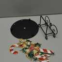 Shellwei 2 Pcs Christmas Candy Cane Paper Towel Holder Christmas Bathroom Kitchen Decor Xmas Candy Cane Napkin Holder for Tables Winter Home Bathroom Kitchen Countertop Accessories Party Favor Gifts