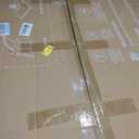Maxtek Rolling White Board 48 x 32in,Height Adjustable Whiteboard on Wheels