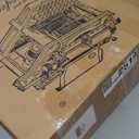 Classic Old Fashioned Manual Typewriter Machine With Ribbon,vintage Manual Typewriter Machine For Typing Letters & Notes,portable Typewriter Decor For Home Office(11.8"D x 11.8"W x 3.2"H, Black)