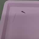 Menkxi 6 Pcs Storage Bins with Lids Small Plastic Storage Containers Stackable Storing Baskets Box Cute Organizer Bins for Organizing Shelves (Pink, Purple)