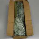 120 Pcs 4 Kinds Mixed Artificial Eucalyptus Leaves Stems Bulk Fake Silver Dollar Eucalyptus Bundle Faux Plants Greenery for DIY Bouquets Floral Arrangement Wedding Engagement Party Decor (Green)