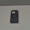 TORRAS Ultra-Magnetic Ostand for iPhone 15 Pro Case, [Compatible with MagSafe] [Flexible Stable Stand] Military-Grade Protection Translucent Slim Anti-Scratch Ring Kickstand, Navy Blue 6.1"