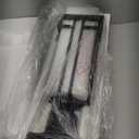 Outdoor Post Light Fixture - Aluminum Lamp Posts Outdoor Lighting, Outdoor Lightpost Lantern with 3-Inch Pier Mount Base Outside Pole Lighting for Porch Garnden (19.3''H, 1 pc)