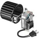 Ceoighe 1 Pcs Replacement Fan Blower Assembly Compatible with Nutone Broan S97009796, 162-E/G/J/K/L/M and 164-E/G/J/K/L/M, 70 CFM 120V 0.9A Bathroom Exhaust Fan Motor Replacement