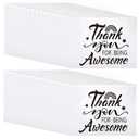 Reginary 50 Pcs Inspirational Gifts Bulk for Women Cosmetic Bag EVA You Are Braver Awesome Makeup Bag with Zipper for Birthday Graduation Christian Easter Encouragement Gifts(Classic Awesome)