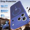 Faiono Magnetic for iPhone 17 Pro Max Case [Full Camera Protection][Military-Grade Protection][Compatible with MagSafe] Shockproof Protective Slim Phone Case for iPhone 17 Pro Max, Cobalt Blue