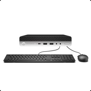 HP EliteDesk 800 G3 Mini Desktop Computer, Intel Quad-Core i5-6500 Business PC, 16GB DDR4 RAM, 256GB SSD, Keyboard&Mouse, WiFi, BT, Windows 11 Pro 