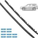 Dtomi Front Driver & Passenger Side Windshield Moulding Kit Compatible with Lexus Vehicle GX460 Land Cruiser Prado 2010-2023 Replace# 75536-60010 75535-60020 75545-53011