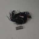 TURNMEON Remote Control Extra Long 9 Ft 72 LED Orange Purple Lights Halloween Willow Twig Decor Halloween Garland Timer 8 Modes Berries 12 Bat Pumpkin Lights Battery Halloween Decorations Indoor Home