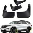 Mud Flaps Kit for 2024 Ford Explorer 2020-2023 Mud Splash Guard Fender Front and Rear 4-PC Set by TOPGRIL