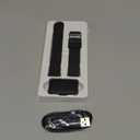 Fitness Tracker No Bluetooth No APP/Phone Required, Fitness Watch for Men Women Parents Pedometer Watch with Sleep Tracker Steps Counter Alarm Clocks IP68 Waterproof (Black)