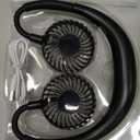 VAGAU Portable Cooling Neck Fan, Rechargeable USB Personal Neck Fans with Colorful LED lights, 360 Rotation, Wearable Neck Fan Air Conditioner for Office Travel Sport, 3 Adjustable Speeds Black