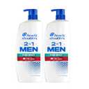 Head & Shoulders 2-in-1 Dandruff Shampoo and Conditioner Set, Clinically Proven Dandruff & Itch Relief, Lemon-Lime Scent of Old Spice Pure Sport, Nourish Scalp & Hair, 31.4 Fl oz each, 2 Pack