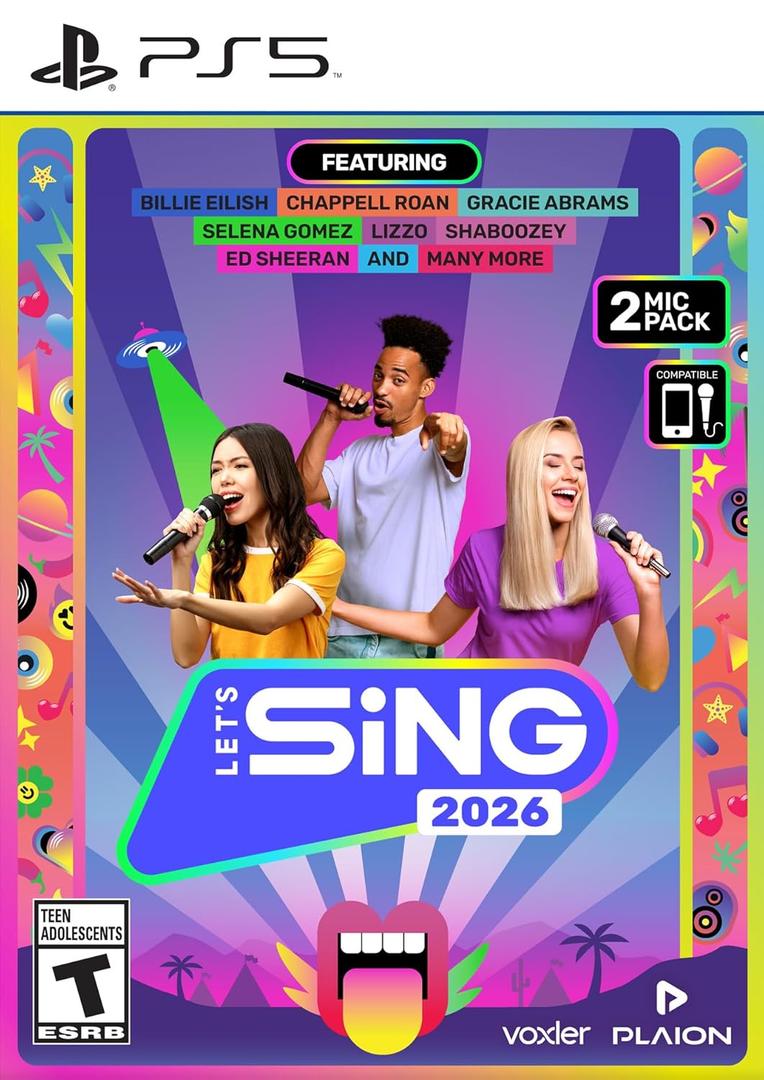 Lets Sing 2026 + 2 Mics - PlayStation 5