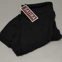 SATINA High Waisted Leggings for Women - Comfortable and Stretchy in Versatile Sizes and Colors (One Size Plus, Black)