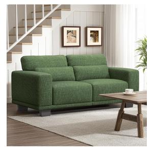 Marsail 65" Loveseat Sofa, Love Seat for Living Room, Comfy Couch with Deep Seats and Wide Armrests, Sofa Couch with Supportive Cushion and Sturdy Frame, Easy to Clean with Removable Covers, Green