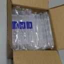 Juvale 12-Pack Mini Tackle Box Organizer - Clear Plastic, 5 x 2.6 x 0.8 In - Customizable Dividers for Screw & Bead Storage - Craft & Earring Storage Containers