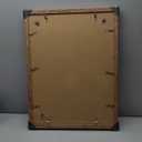 iRahmen 18x24 Picture Frame Set of 2, Rustic Brown Wood Poster Frame with Plexiglass, Display 16x20 Picture with Mat or 18 x 24 Without Mat for Photo Wall Gallery Mounting