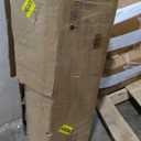 Shintenchi Kitchen Pantry Storage Cabinet, Freestanding Buffet Cabinet with Microwave Stand & 4 Door Shelves, Kitchen Hutch with Doors, Adjustable Shelves and Wine Rack, White (41.3 inches (W) x 68 inches (H) x 12.8 inches (D))