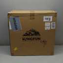 Kingfun Rv Cover Fits 27-30 Ft Travel Trailer Cover, Heavy Duty Camper Cover, with Windproof Straps, Gutter & Tongue Jack Covers, Utility Travel Trailer Cover for All Weather Protection