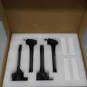 Ignition Coil Pack Iridium Spark Plugs Set of 4 Compatible with 2017-2020 Civic 2017-2020 CR-V Replacement for UF781 UF-781 3052059B013 CM11122 95660