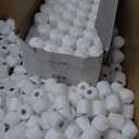 Bulk Pack of  around 300 White Votive Candles - Box of around 300 Unscented Candles - 10 Hour Burn Time - Bulk Candles for Weddings, Parties, Spas and Decorations