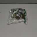 Ravinte 10 Pack 5 Pairs Semi-Overlay 1/2 inch Self-Closing Face Frame Cabinet Hinges Antique Brass Half Wrap-Around Kitchen Cabinet Door Hinges Face Mount Cabinet Hardware