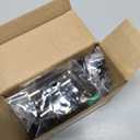 Universal AC Adapter 9V 2A Power Supply Center Positive with Reverse Polarity Cable & 6 Interchangeable Tips DC 9V Power Cord 9 Volt 1.8A 1.5A 1A Charger for Router Speaker DVD Player Pedals