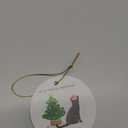 Black Cat Christmas Ornament for Daughter 2025 Wishing You A Purrfect Special Daughter Keepsake Cat Lover Holiday Decor (C2)
