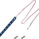 3D Printer Accessories Adventuer 5M/ 5M Pro 24V LED Light Board Replacement: 7Pcs Lamp Beads with Cable Flexible Bright Cold White Lighting Strip - Increased AD5M Chamber Brightness