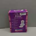 Poise Ultra Thin Incontinence & Postpartum Pads with Wings for Bladder Leaks, 5 Drop Maximum Absorbency, Long Length, 34 Count