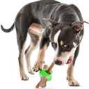GURU Pet: Adjust-A-Chew - Medium - Dog Toy, Holds Various Shaped Treats & Bones, Bacon-Flavored Textured Ends, Durable Bone-Shaped, Interactive Play
