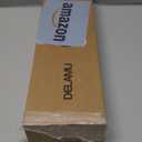 Wire Hider, 157in Delamu Cord Hider Wall, Paintable Wire Covers for Cords, TV Cable Hider Wall Kit, Cable Covers Raceway, Cable Management Hide TV Cords for Wall Mount TV, 10XL15.7 W0.95 H0.55in Brown