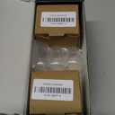 Solid Brass Door Stopper Heavy Duty Cylindrical Floor Mount Door Stop with Rubber, Wall Protector Mounted Doorstop Protect Door Knobs, 1-3/5" Height, 2 Pack, Bronze