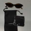 Retro Oval Cat Eye Sunglasses for Women 90s Narrow Lightweight Shades Y2k Trendy Sunnies