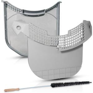 Dryer Lint Filter Screen And Lint Trap Cover Housing Replaces For LG DLEX3900B DLEX3370W DLEX3570V DLEX3470V DLEX3250W DLEX3370V DLEX3360V DLEX3360W DLEX3370R DLEX3371W DLEX3360R DLEX3885W DLEX3570W