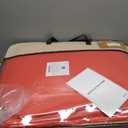 Red Car Seat Covers Full Set - Breathable Faux Leather Universal 5 Seat Covers for Cars, Automotive Protector Fit for Most Sedan SUV Pick-up Truck