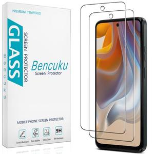 Bencuku 2 Pack Designed for Motorola Moto G 5G (2025) Tempered Glass Screen Protector, Anti Scratch, Bubble Free