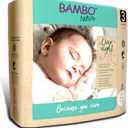 2 x Bambo Nature Hypoallergenic Overnight Baby Diapers, Eco-Labelled Overnight Diapers, Totally Chlorine-Free, Skin Friendly, Super Absorbent - Size 3 (26 Count)