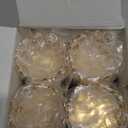 VINCIGANT Pack of 12 Gold Crystal Tea Light Candle Holders for Wedding Home Table Centerpiece Decoration, Valentine's Day Gifts (Candle Excluded)