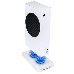 U/D Console Cooling Fan Compatible for Xbox Series S USB External Cooler Turbo Temperature Control Fan Console Cooling System for Xbox Series S