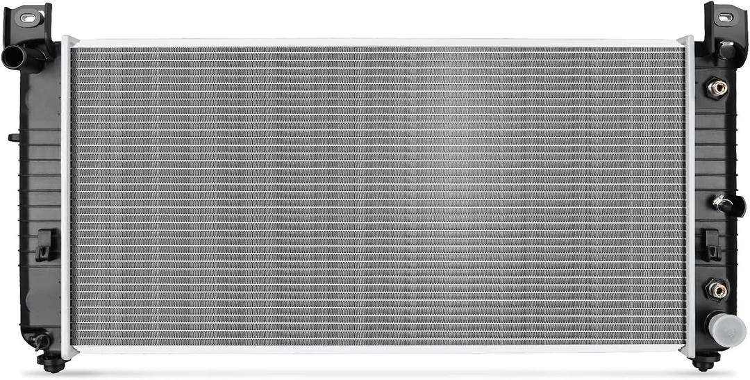 YITAMOTOR Radiator Compatible with 99-13 GMC Sierra 1500 Classic Yukon XL 1500 Cadillac Escalade EXT ESV Hummer H2 Chevrolet Avalanche Silverado 1500 Classic Tahoe Suburban 1500 OE Style Radiator