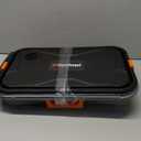 Glide CB 55 Collapsible Bucket 5.5 Gallon for Car Washing with Wheels, Handle, Drain Plug and Water Outlet, Foldable Multi-Use for Mop Cleaning, Camping, RV, Pet Bathing and Laundry